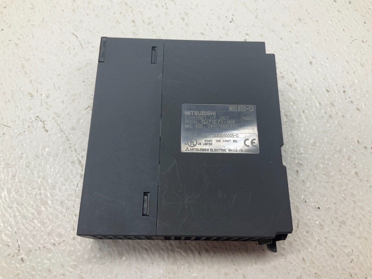 Mitsubishi QJ71E71-100 Melsec-Q Ethernet I/F Unit Module
