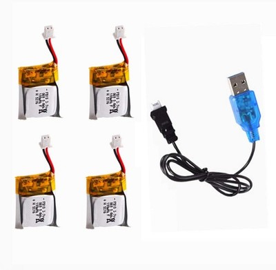 Cecicebb 3.7V 100mAh 20C Lipo Battery for WLtoys V272 Cheerson CX 10 Mini