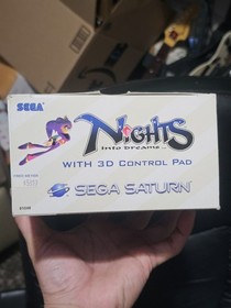 Nights Into Dreams Sega Saturn Box Manual Game Controller! Excellent Condition!