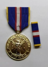 Philippine Independence Military Medal and RIBBON