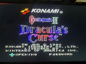 Castlevania III: Dracula's Curse (Nintendo Entertainment System, 1990) CIB NES