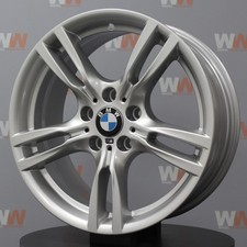 18" BMW 3 4 Series F30 F31 F32 F33 Silver 8.5J Rear 400M REFURBISHED 7845881