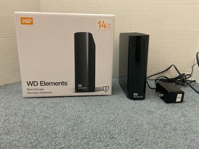 Western Digital 14TB WD Elements Desktop External Hard Drive-WDBWLG0140HBK-NESN