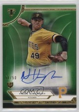 2018 Topps Triple Threads Rookie Emerald 50/50 Nick Kingham #RA-NK Auto 9hx