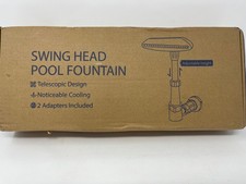 Huśtawka Fontanna basenowa Regulowana chłodnica natryskowa