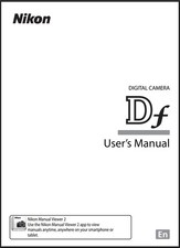 Nikon Df Digital Camera User's Manual: 396 Pages, Coil Bound, B W, Pvc Covers