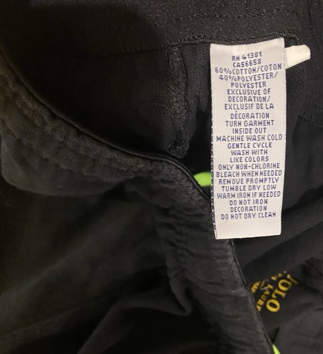 Pantaloni corti Polo Ralph Lauren Performance con coulisse - neri con frangia verde - Foto 5 di 5