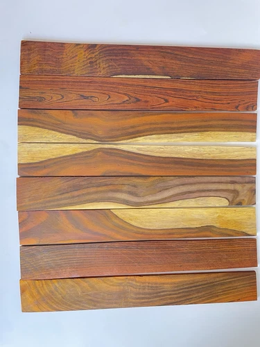 Cocobolo Rosewood guitar fingerboard blank - Fretboard Blank - Hardwood Luthier