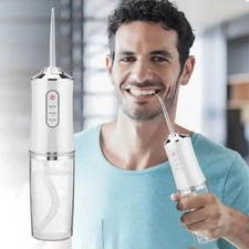 Water Flosser Water Pick Cordless Oral Irrigator Dental Teeth Cleaner