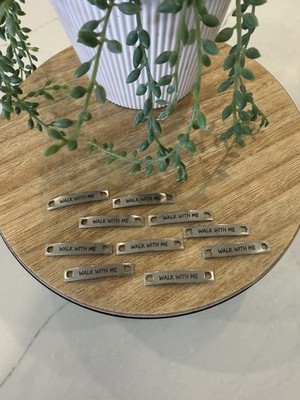 Walk With Me Jewelry Lds Youth Theme 2026 Tag for Shoe Lace/Bracelet set of 50