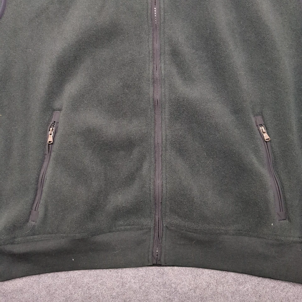 Polo Ralph Lauren Chaleco Polar 3XLT Alto Verde Cremallera Bordado Poni Bolsillos Foto 4 de 4