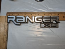 1998-2005 Ford Ranger Xl Side Fender Emblem Logo Badge Chrome Oem