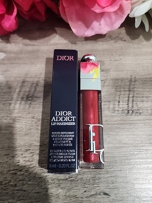 DIOR ADDICT LIP MAXIMIZER PLUMPING GLOSS 024-INTENSE Brick(0.20OZ/6ML)NEW IN BOX