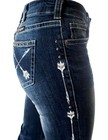 Cowgirl Tuff Western Jeans Womens Silver Arrows 35 Reg Med JSILAW CLEARANCE — photo 3