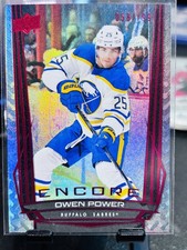 2025-26 Upper Deck Series 2 - Encore Owen Power #E-131 Red 058/199
