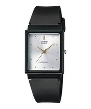 Casio Women s Black Strap Watch with Silver Dial - MQ-38-7A