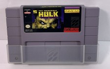 The Incredible Hulk SNES Super Nintendo Cartridge- Tested Working Fast Shipping