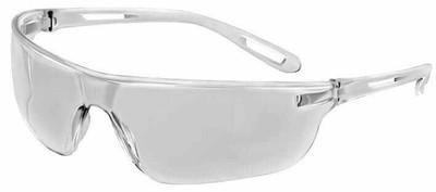 JSP - Stealth Anti Scratch & Anti Mist Safety Glasses 16g - Clear K & N Rated