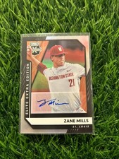 2021 Elite Extra Edition Zane Mills Autograph Auto #21 Washington State A99