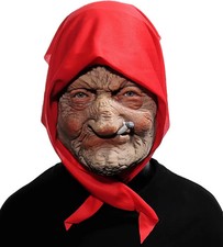 Realistic Granny Masks - Lifelike Elderly Face Masks for Costumes, Pranks, and P