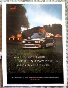 1995 Isuzu Rodeo Print Ad
