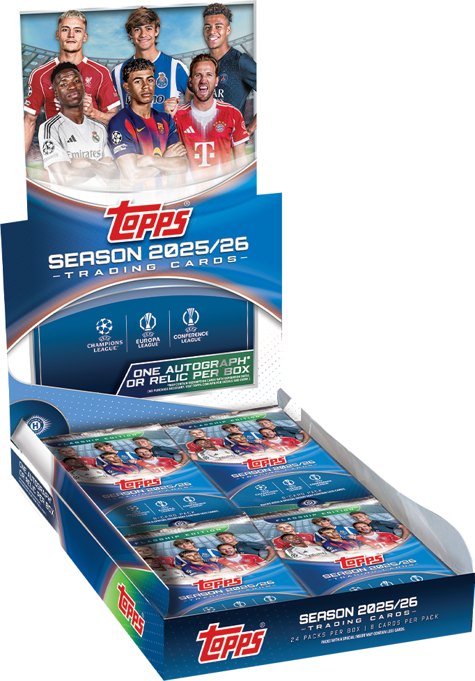 2025-26 TOPPS FLAGSHIP UCC HOBBY BOX UEFA Club Competitions Soccer