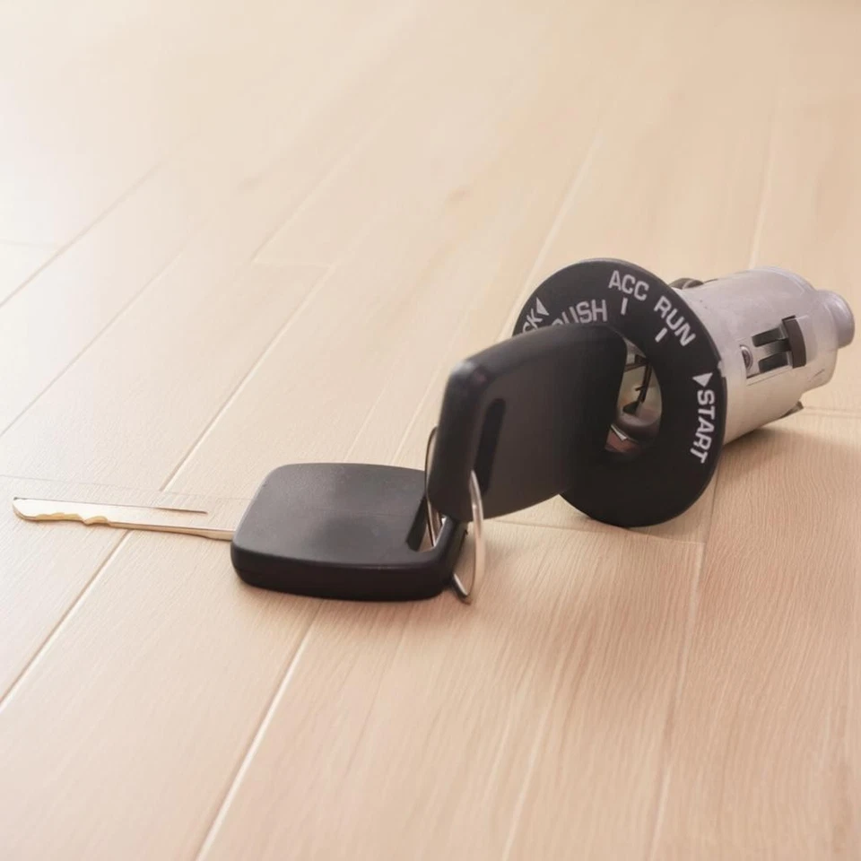 Nuevo cilindro de bloqueo de encendido Saturn SL2 SL1 SC2 SL SC1 SW2 SW1 1995-1997 Foto 3 de 4