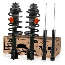 Front and Rear Complete Struts shocks Assembly w/Coil Spring 172295 172296