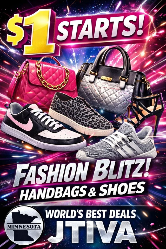 $1 Starts | Shoes & Handbags | Bundle Shipping Discounts