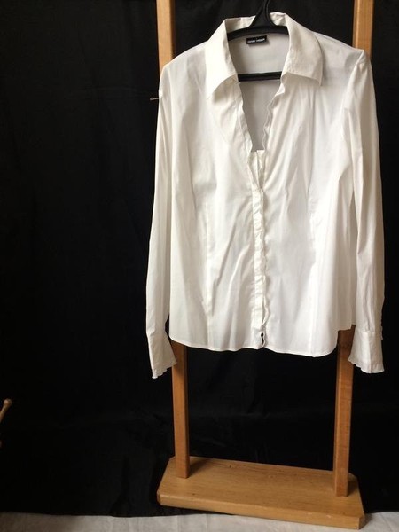 Women Gerry Weber Shirt White Cotton One size