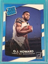 2017 Donruss   RR, RC #342 O.J. Howard  Tampa Bay Buccaneers Football Card M1