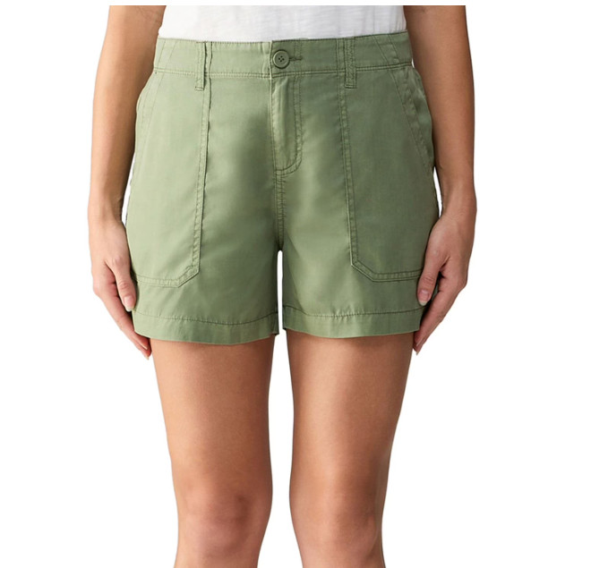 Social Standard by Sanctuary Ladies Fortune Shorts-Green Tea-Size Large-NWT
