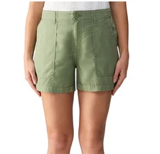Social Standard by Sanctuary Ladies Fortune Shorts-Green Tea-Size Large-NWT