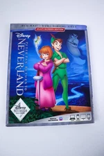 Peter Pan Return to Neverland [2018, Blu-ray + DVD Combo] & Slipcover - NEW