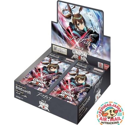 UNION ARENA ARKNIGHTS Vol.2 Booster Box 16 Packs fm Japan w/Tracking