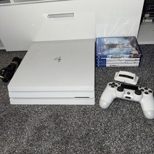 SONY PS4 Pro - Used - Factory Reset - With Controller - 1TB - White
