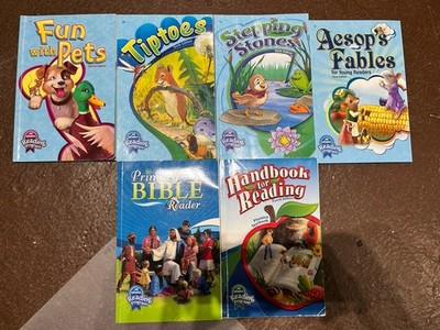 Abeka 1st Grade Readers Lot of 6 Reading Books Homeschool