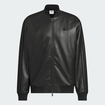 adidas Originals SST Leather Jacket Black KW1844 Japan Size | eBay
