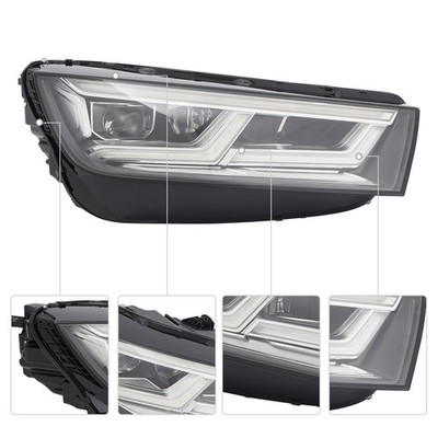 LED Headlight For 2018-2020 Audi Q5 SQ5 Premium Plus/Prestige NON-Premium Models