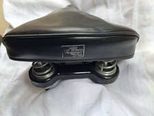 Sella San Marco nera anni 70/90 comoda con molle ottime condizioni Maino Bianchi