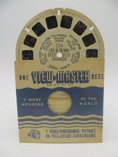 View-Master Reel 234, Cave of the Winds, Colorado, Hand Lettered, Single Reel
