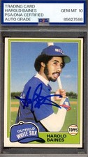 Top 10 Harold Baines Baseball Cards 16