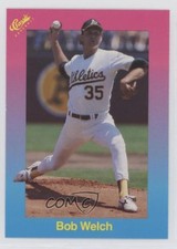 1989 Classic Update Pink/Light Blue Travel Edition Bob Welch #91 0au4