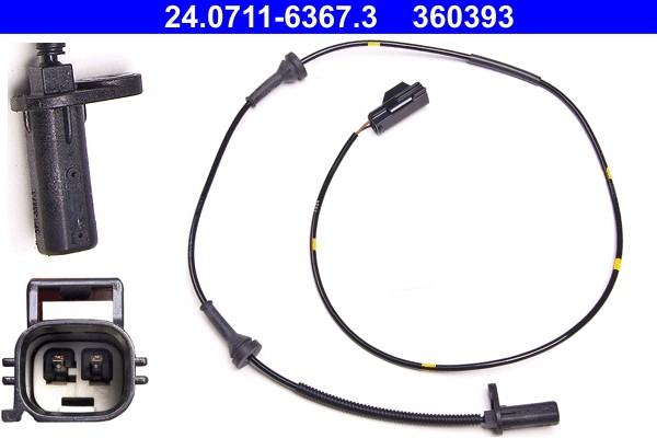 Fits ATE 24.0711-6367.3 ABS SENSOR   ⭐UK Stock⭐