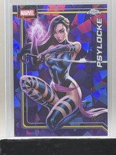 2026 Topps Chrome Sapphire Marvel Comics Psylocke #92 Purple Sapphire /75