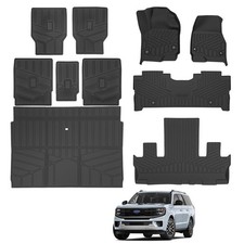 Cargo Mat and Floor Mat 7 Seats Compatible with 2025-2026 Ford Expedition Max...