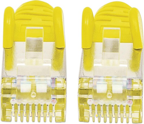 Intellinet Network Patch Cable, Cat6A, 3m, Yellow, Copper, S/FTP, LSOH / LSZH, P - 第 3/5 張圖片