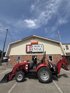 Mahindra 1635 Tractor with Backhoe only 195 Hrs