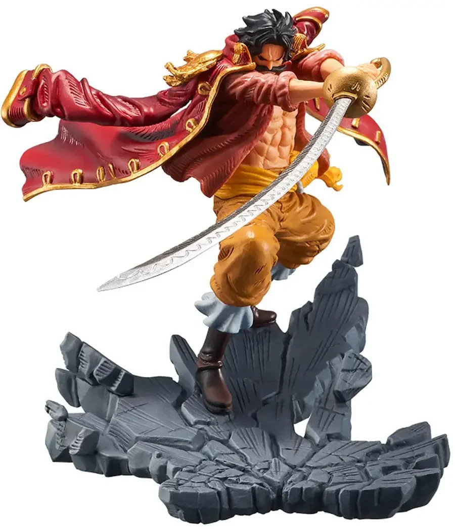 Figura Banpresto Little Buddy One Piece Manhood versión especial-A: Gol.D.Roger 6"
