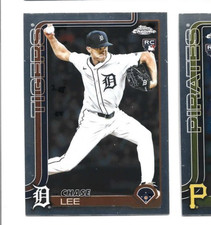 2025 Topps Chrome Update Detroit Tigers Chase Lee RC